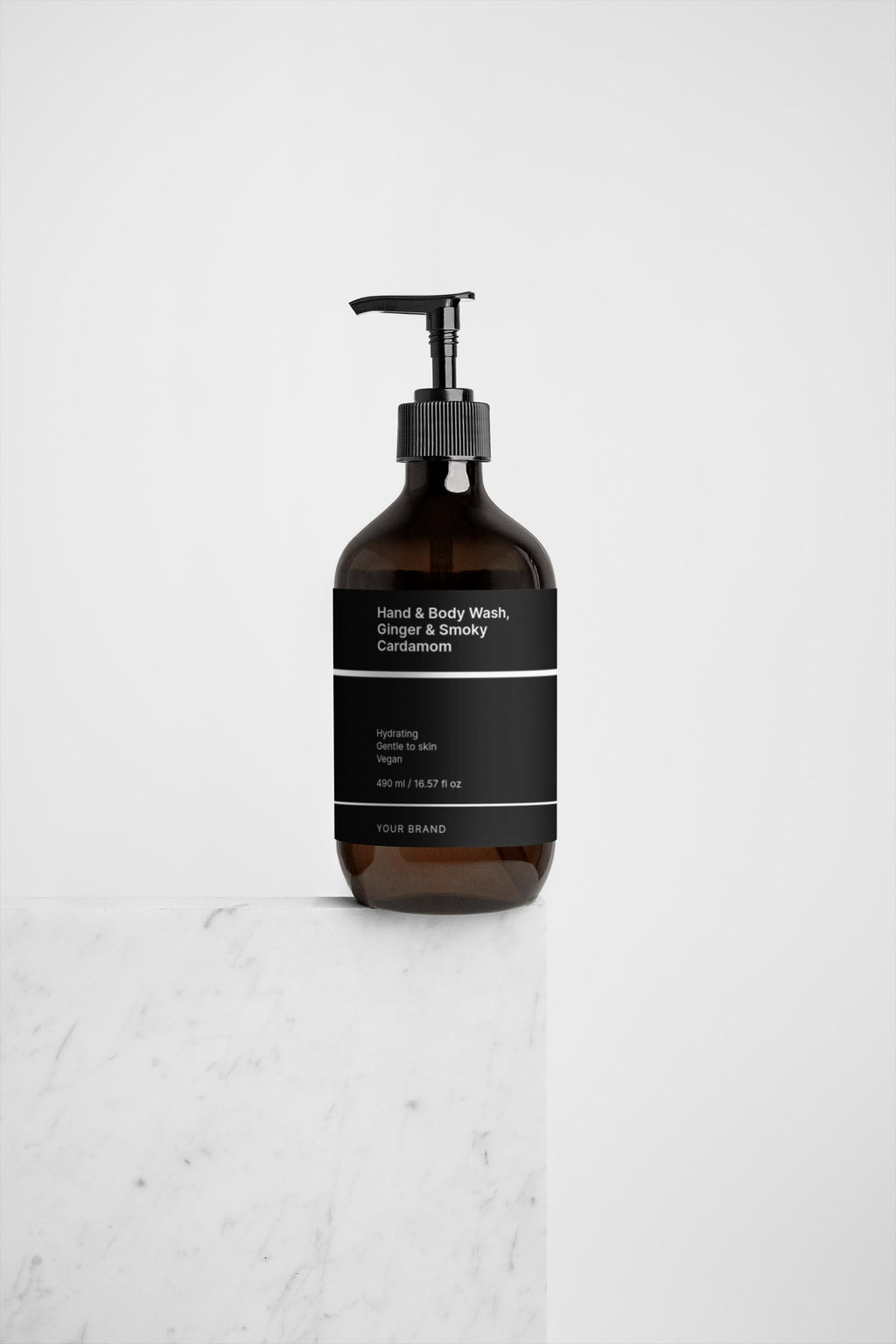 Hand & Body Wash, Ginger & Smoky Cardamom