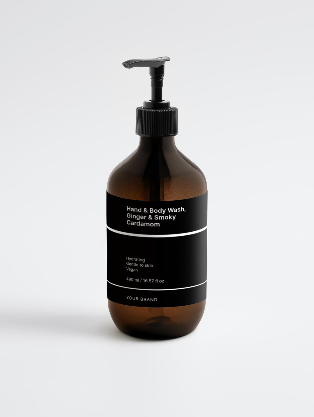 Hand & Body Wash, Ginger & Smoky Cardamom